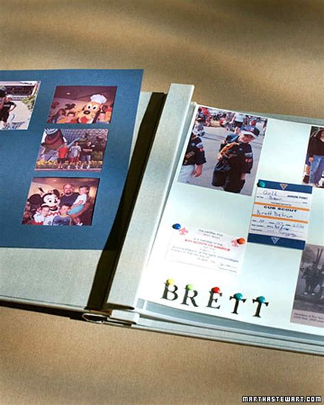 Maybe you would like to learn more about one of these? 36 Great Scrapbook Ideas and Albums | Martha Stewart