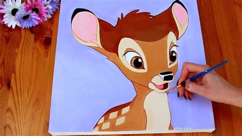PAINTING Bambi DISNEY ART Disney Canvas Art Disney Canvas Disney