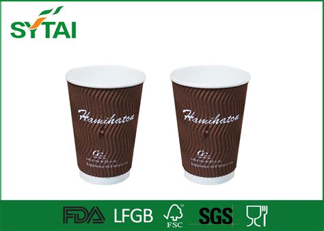 Producing a truly recyclable coffee cup is a key issue. Kraft Triple Layer Brown Paper Coffee Cups / Recyclable ...