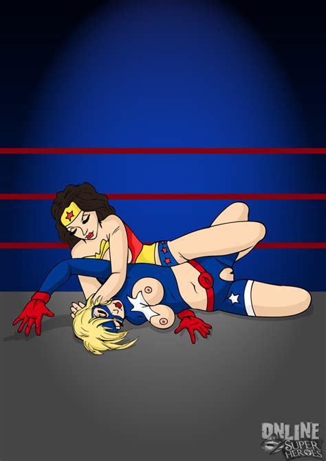 she ra vs lady python interracial battle superhero catfights female wrestling and combat
