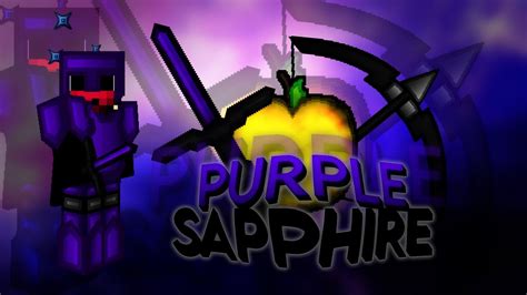 Purple Sapphire 128x Pvp Texture Pack Release Youtube