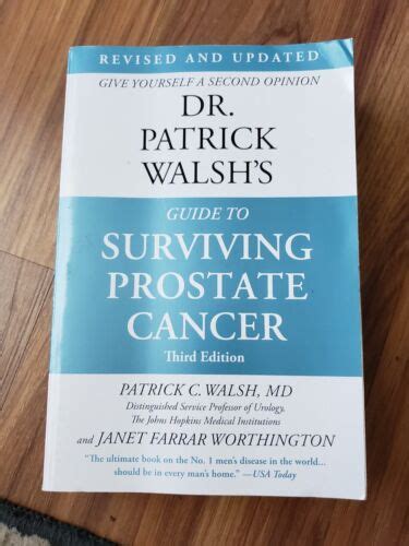 Dr Patrick Walsh S Guide To Surviving Prostate Cancer EBay