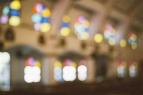 Church Interior Blur Abstract Progressive Ae