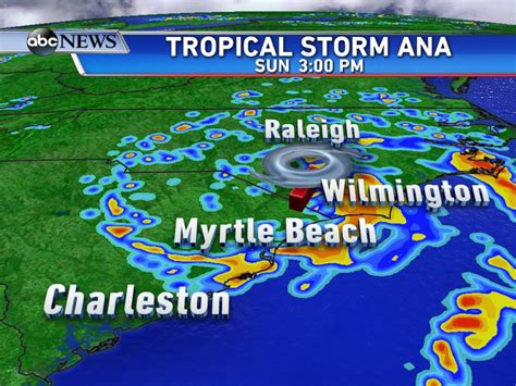 One for the books (usually instagram captions from homeschool casualties who've never read a book). Tropical Storm Ana Makes Landfall in South Carolina - ABC News