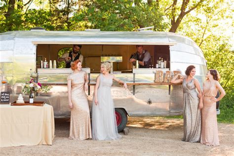 Airstream Bridesmaids Portrait Wedding And Party Ideas 100 Layer Cake