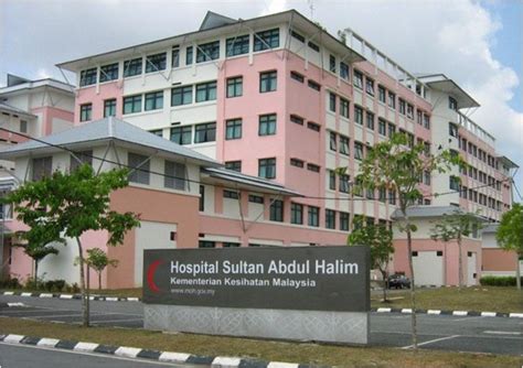 Group hospital sg petani ir viena no sungai petani ievērojamām vietām. Hospital Sultan Abdul Halim Sg. Petani - Sungai Petani