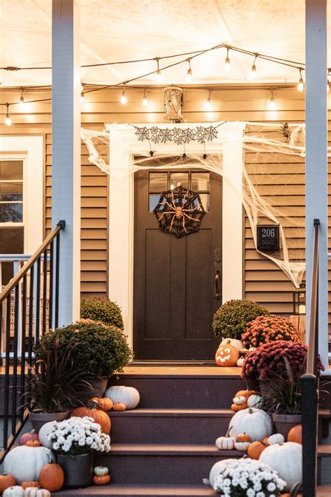 Halloween Front Porch Decor Ideas Fun And Festive Cherished Bliss