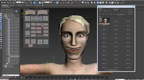 3ds Max Face Pose Saver Script Youtube