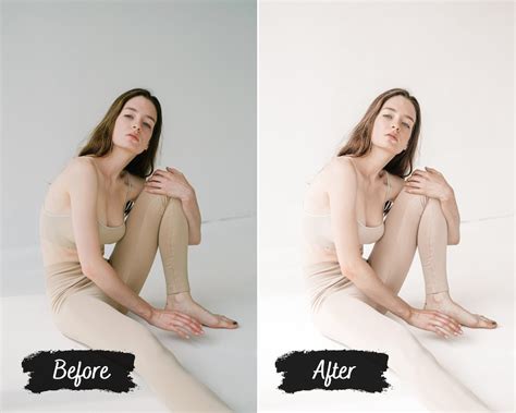 Mobile Lightroom Presets Nude Presets Natural Beige Etsy Canada