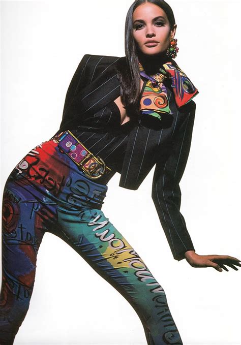 Claudia Mason For Gianni Versace Spring Summer 1991 Versace Fashion
