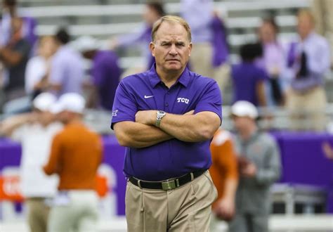 Tcu Coach Gary Patterson Out After Seasons Jerry Kill Named Interim