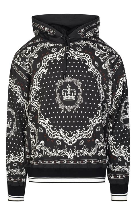 Dolce And Gabbana Crown Hoodie Clothing From Circle Fashion Uk