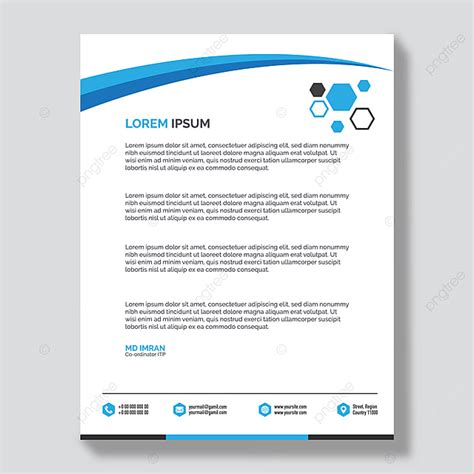 Business Letterhead Template Template For Free Download On Pngtree