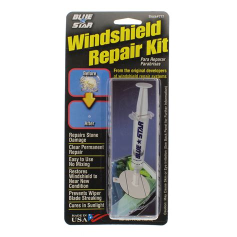 Maybe you would like to learn more about one of these? Blue Star Windshield Repair Kit - Does ONE repair ...