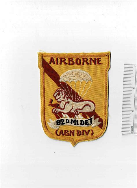 T Vietnam War 82nd Airborne Division Us Army Shoulder Patch Etsy