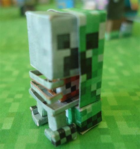 9 Easy Minecraft Papercraft Mini Creeper Anatomy Fmilitary