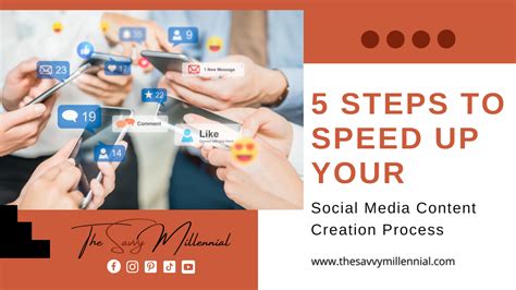 5 Steps To Speed Up Your Social Media Content Creation Process