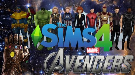 Making Characters From The Avengers Sims 4 Create A Sim Youtube