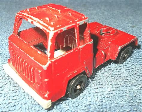 Vintage Tootsietoy Ford Cab Semi Tractor Truck Error Vehicle Bottom