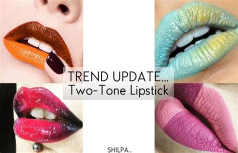 How To Wear The Latest Two Tone Lipstick Trend In 2016