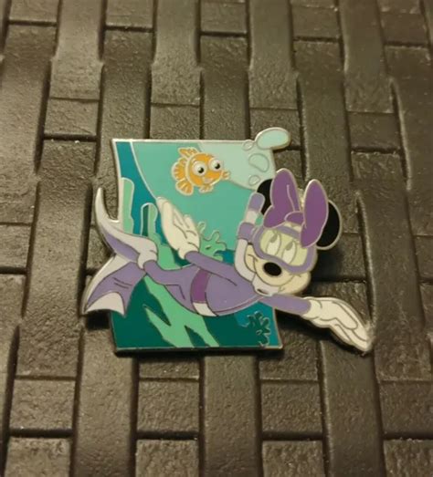 disney dlr mickey s pin odyssey mystery tin minnie finds nemo snorkeling pin 15 95 picclick