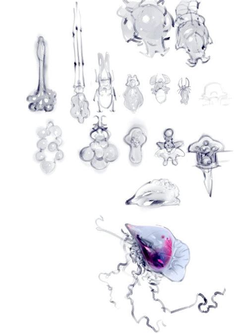 Alien Concept Sketches By Mldoxy On Deviantart