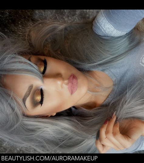 Gray Hair Auroramakeup As Auroramakeup Photo Beautylish