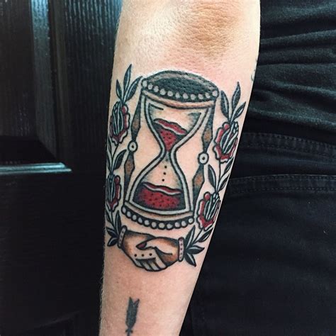 Traditional Hourglass Tattoo