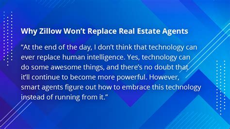 Why Zillow Wont Replace Real Estate Agents