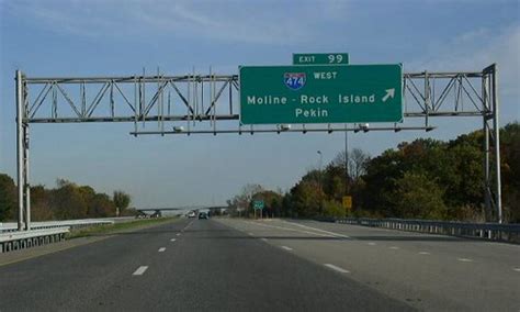 Interstate 74 East At Exit 99 Interstate 474 West Moline Flickr