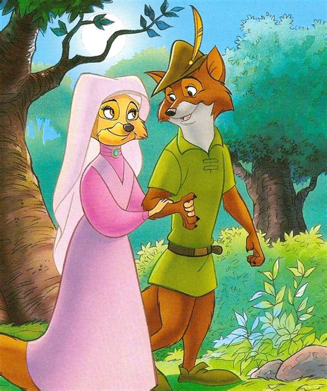 Robin Hood And Maid Marian C Disney Robin Hood Disney Disney Films Mickey And Friends