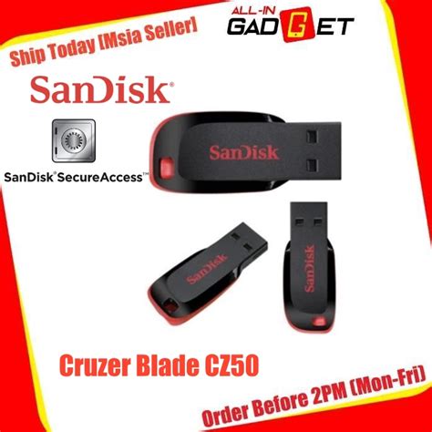 Original Sandisk Cruzer Blade Usb Flash Drive 8gb16gb32gb64gb128gb