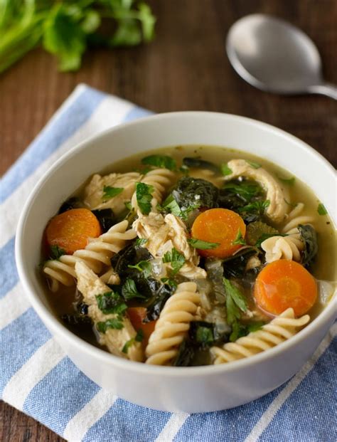 Check out these delicious and healthy recipes for chicken noodle soup at womansday.com every item on this page was chosen by a woman's day editor. Healthy Chicken Noodle Soup - Healthier Dishes