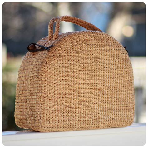 Picnic Basket Tote Large Picnic Tote Straw Bags Sustainable Bag