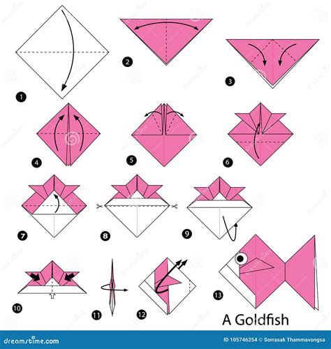 Origami Ideas Origami Paso A Paso De Pez