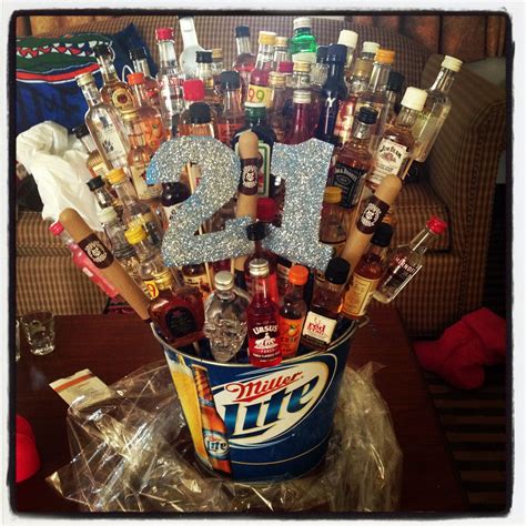 Adding liquor to a dessert usually makes it moister and certainly tastier. Liquor bouquet! For Dan's 21st next month! (With images) | Liquor bouquet, 21st birthday basket ...