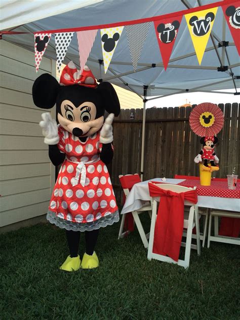 Mickey, donald, goofy, daisy and pluto are all coming! Minnie Mouse party event | Mouse parties, Minnie mouse ...