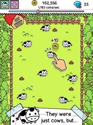 Disabling may improve performance) numbers (numbers that pop up when clicking the cookie) wobbly cookie (your cookie will react when you click it) Cow Evolution Review - Games Finder