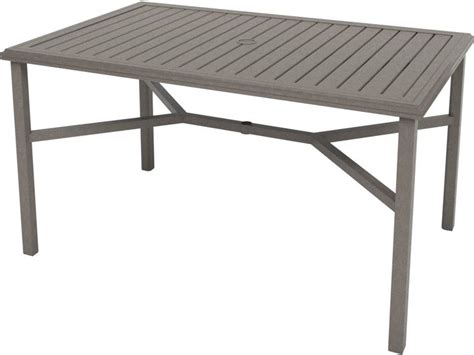 Tropitone Amici Aluminum 66w X 42d Rectangular Kd Counter Table