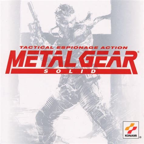 Metal Gear Solid Integral Pc Cover And Manual Remaster Metalgearsolid
