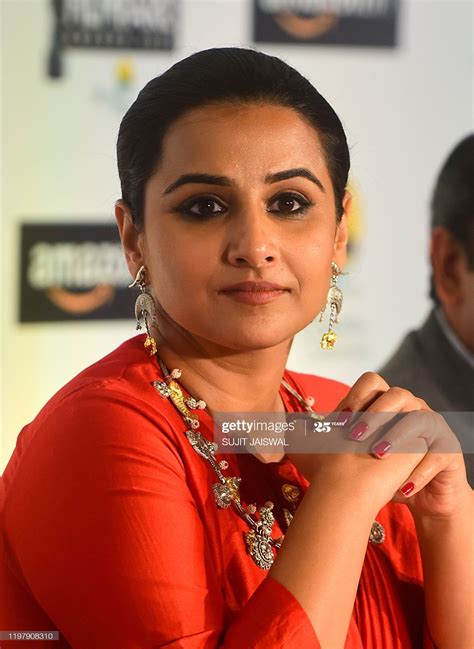 bollywood actress vidya balan attends a press conference of the 65th beautiful girl makeup