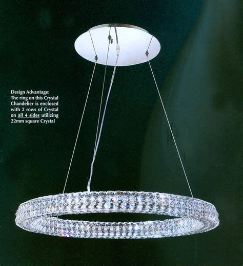 Modern Led Ring Chandelier Contemporary Chandeliers Miami By