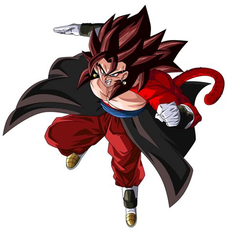 Vegetto Xeno Ssj4 Render 1 By Ssjrose890 On Deviantart Dragon Ball