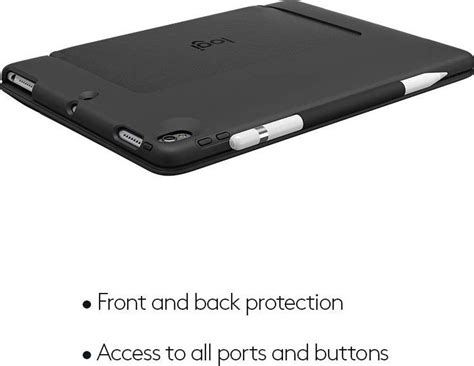 Logitech Slim Folio Pro Backlit Bluetooth Keyboard Case For Ipad Pro 11