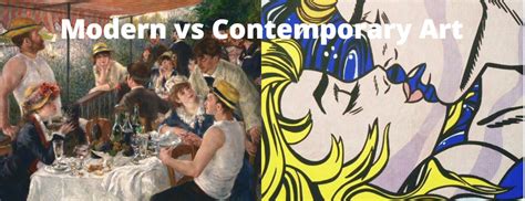 Modern Vs Contemporary Art Artst