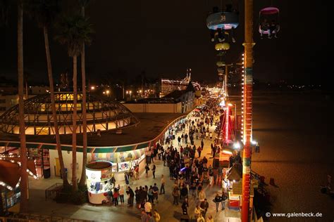 Panoramio Photo Of Santa Cruz Beach Boardwalk At Night
