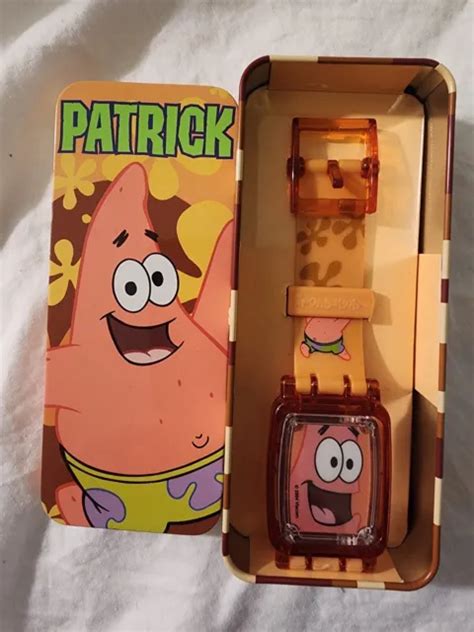 2004 Patrick Star Nickelodeon Burger King Spongebob Squarepants Watch