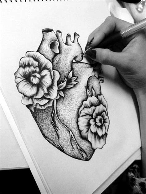 Just Some Amazing Hipster Drawing Ideas Lily Tattoo Heart Tattoo