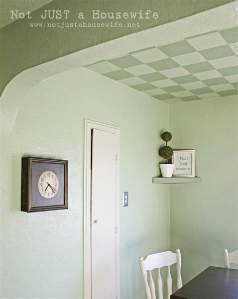 Checkered Ceiling Tutorial Stacy Risenmay