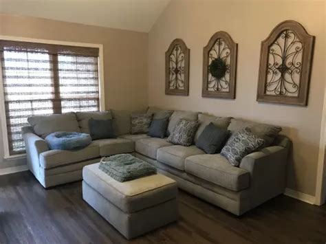 Broyhill Naples Living Room Sectional Big Lots Grey Sectional Sofa